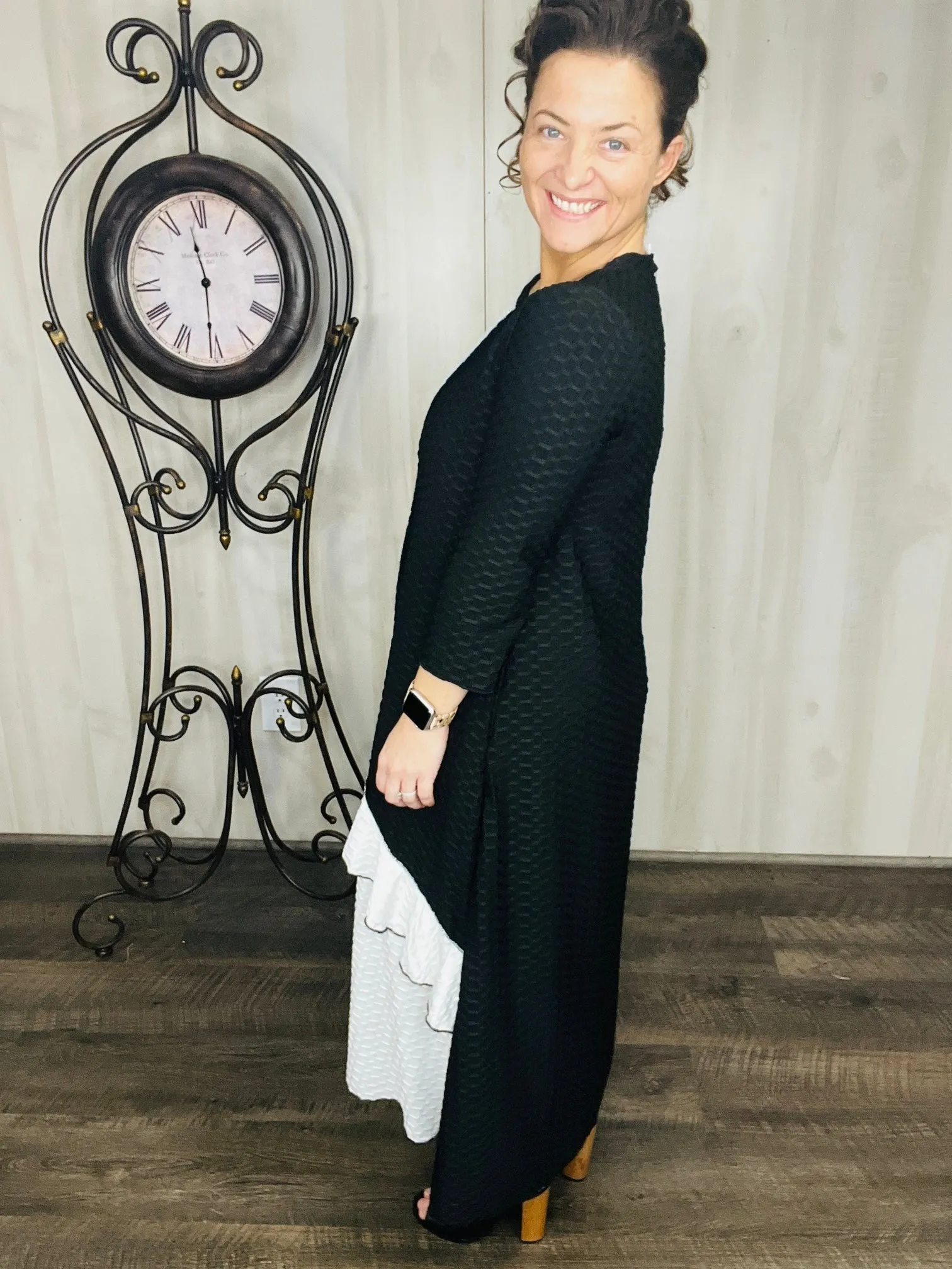 🔥 DOOR BUSTER "Special Times" Dress- Black & White