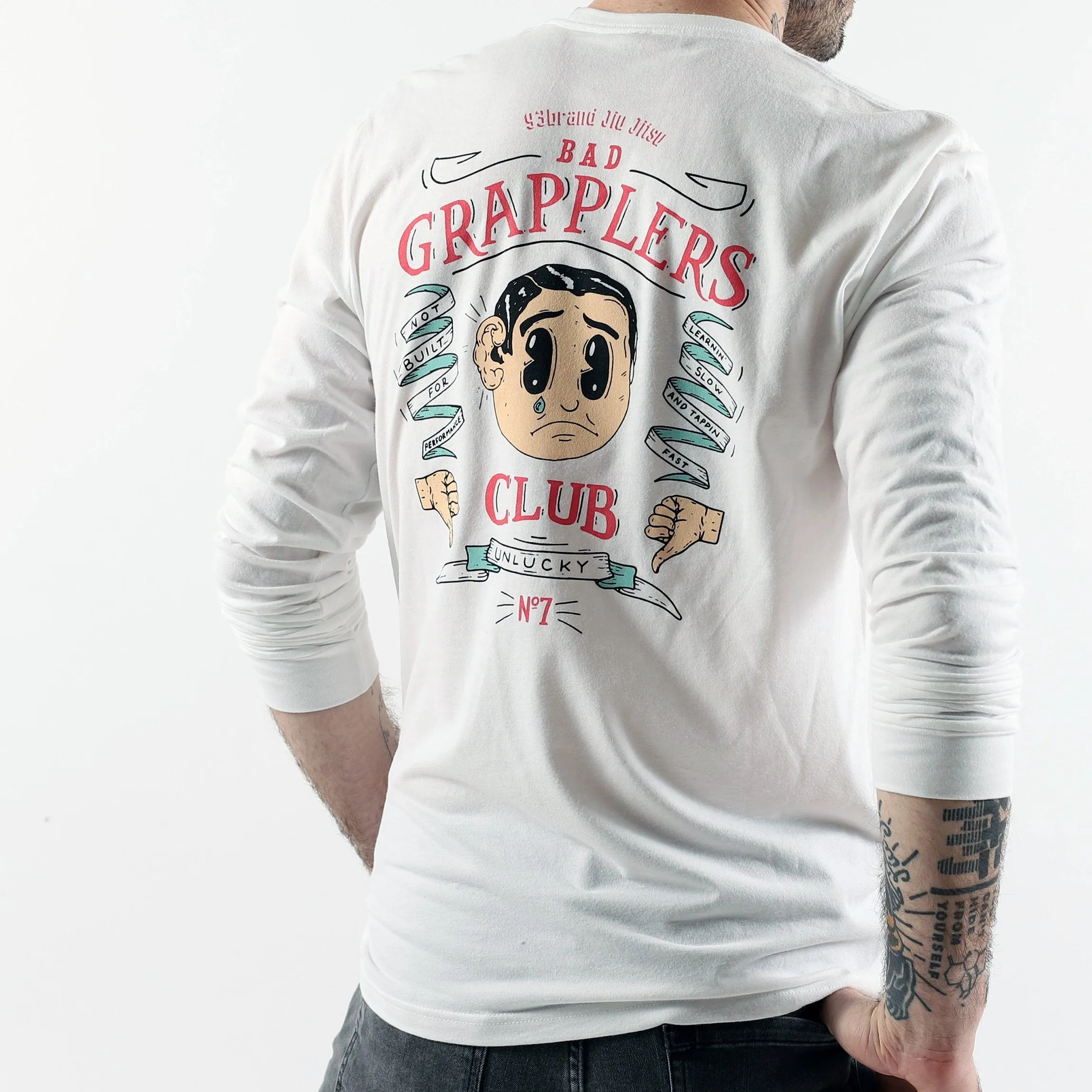 93brand "Bad Grapplers Club" Long-Sleeve Shirt