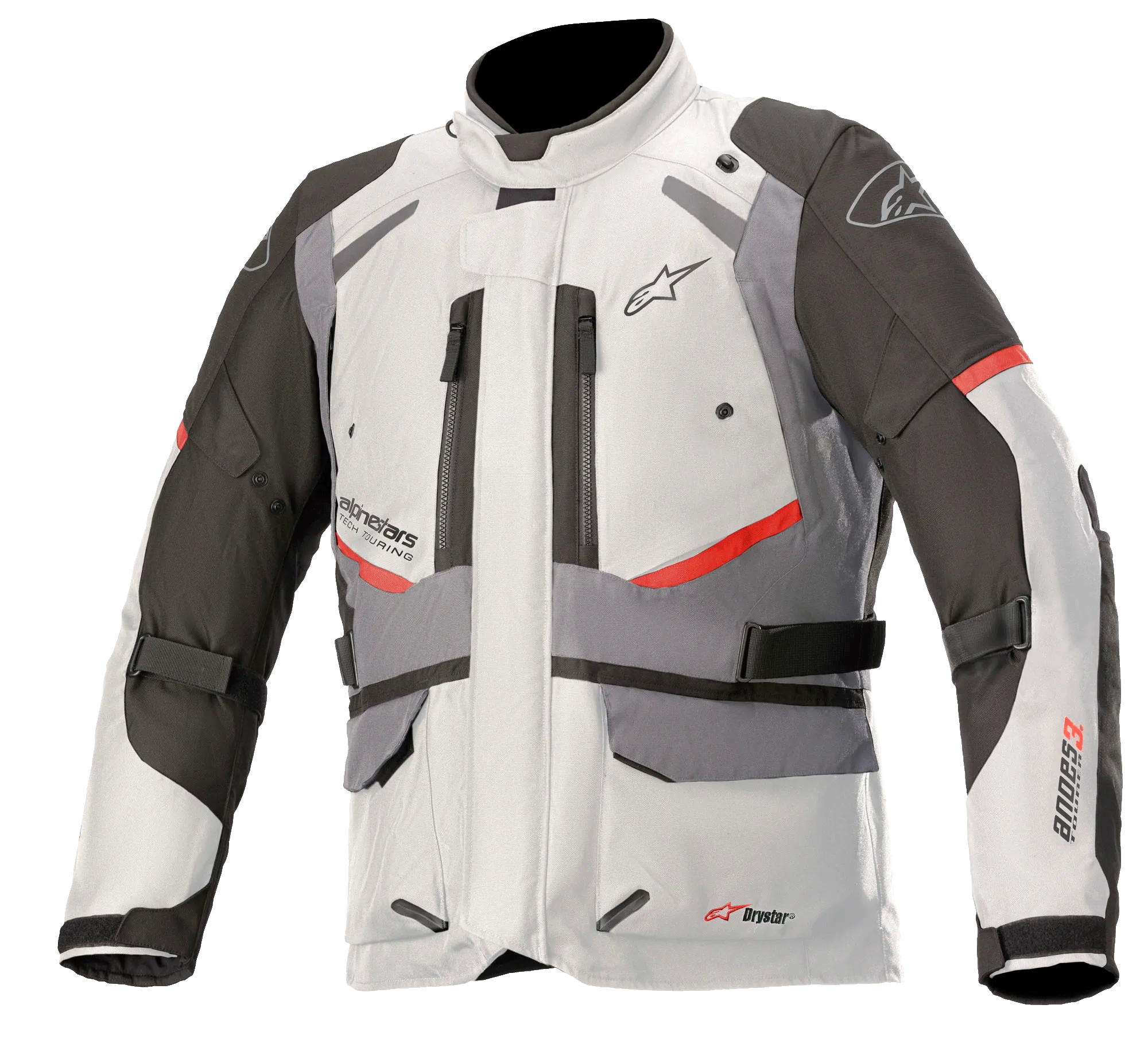 ALPINESTARS ANDES V3 WATERPROOF MOTORCYCLE JACKET - GREY