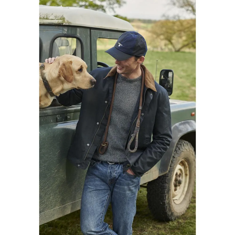 Barbour Milton Mens Wax Jacket - Navy