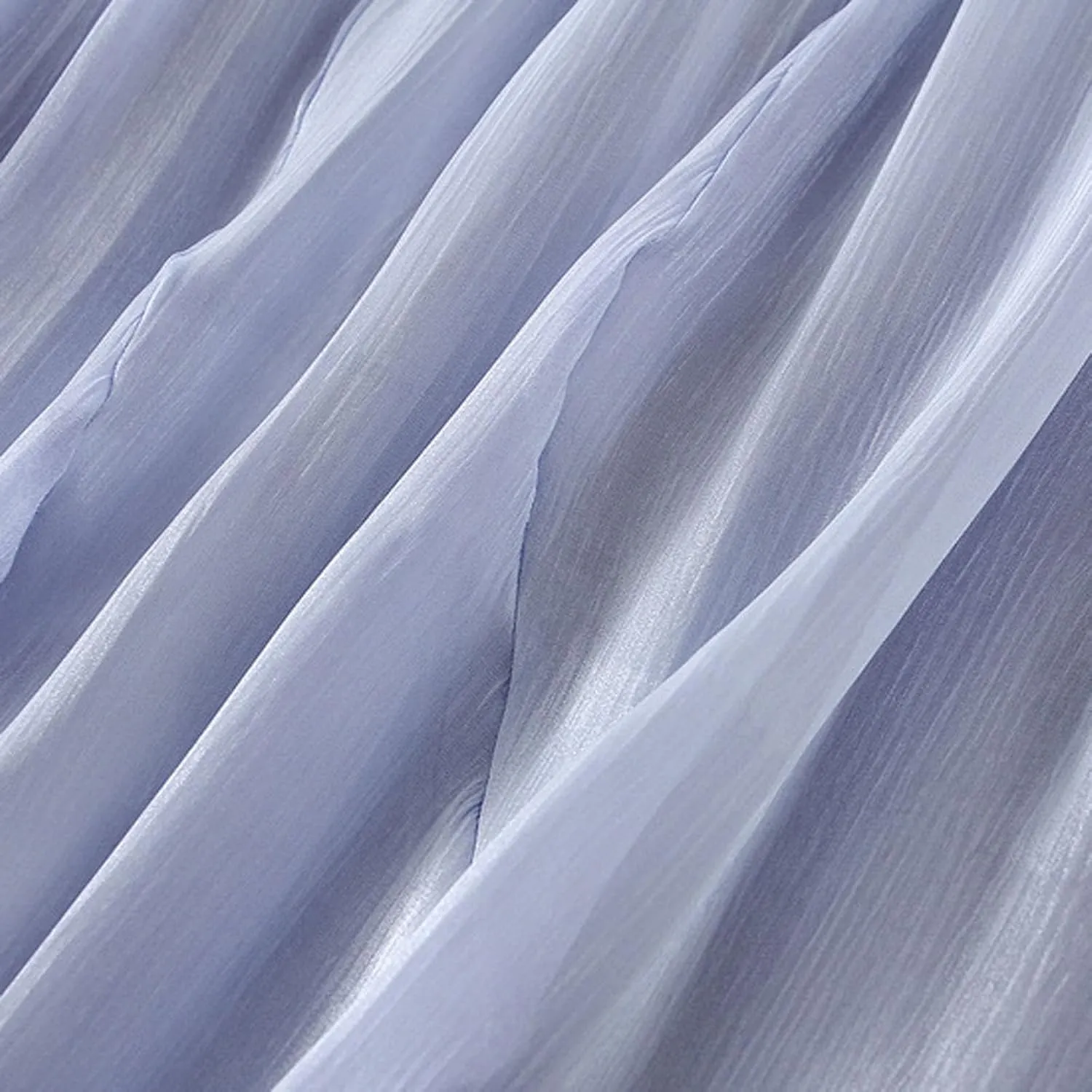Beach Skirts for Women Asymmetrical Hem Elastic Waist Flowy Long Skirt 2025 Fashion Trendy Summer Pleated Skirt
