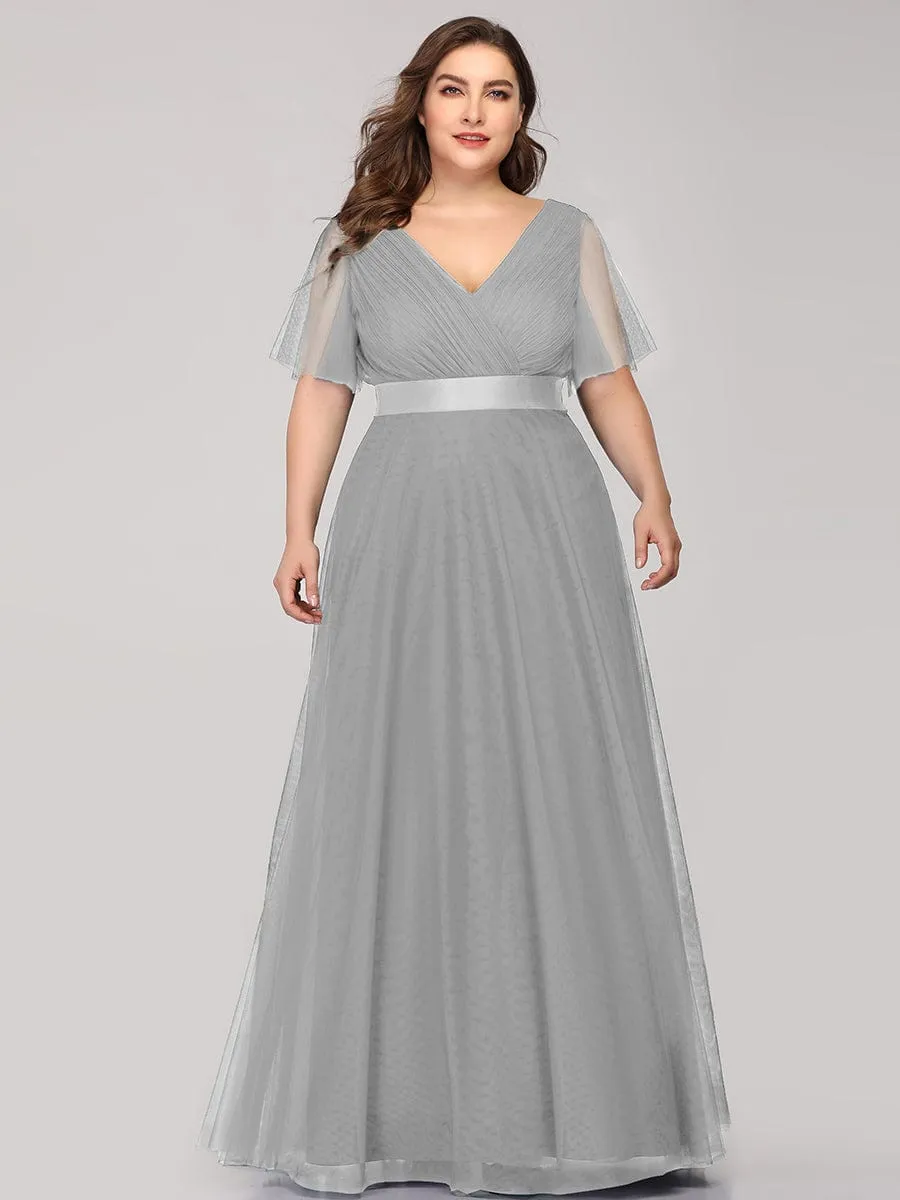 Belted Bridesmaid Dress