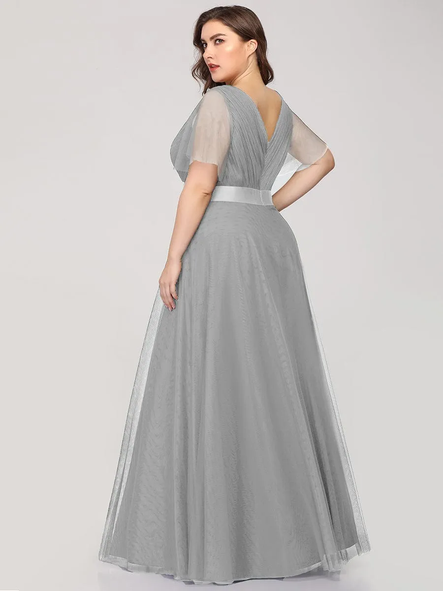 Belted Bridesmaid Dress