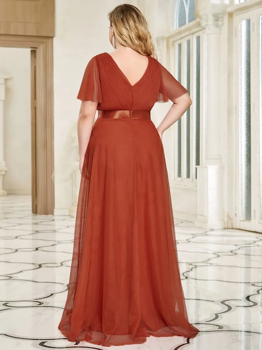 Belted Bridesmaid Dress