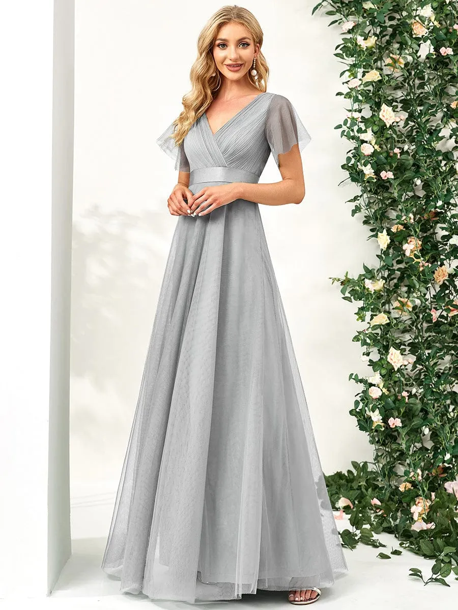 Belted Bridesmaid Dress