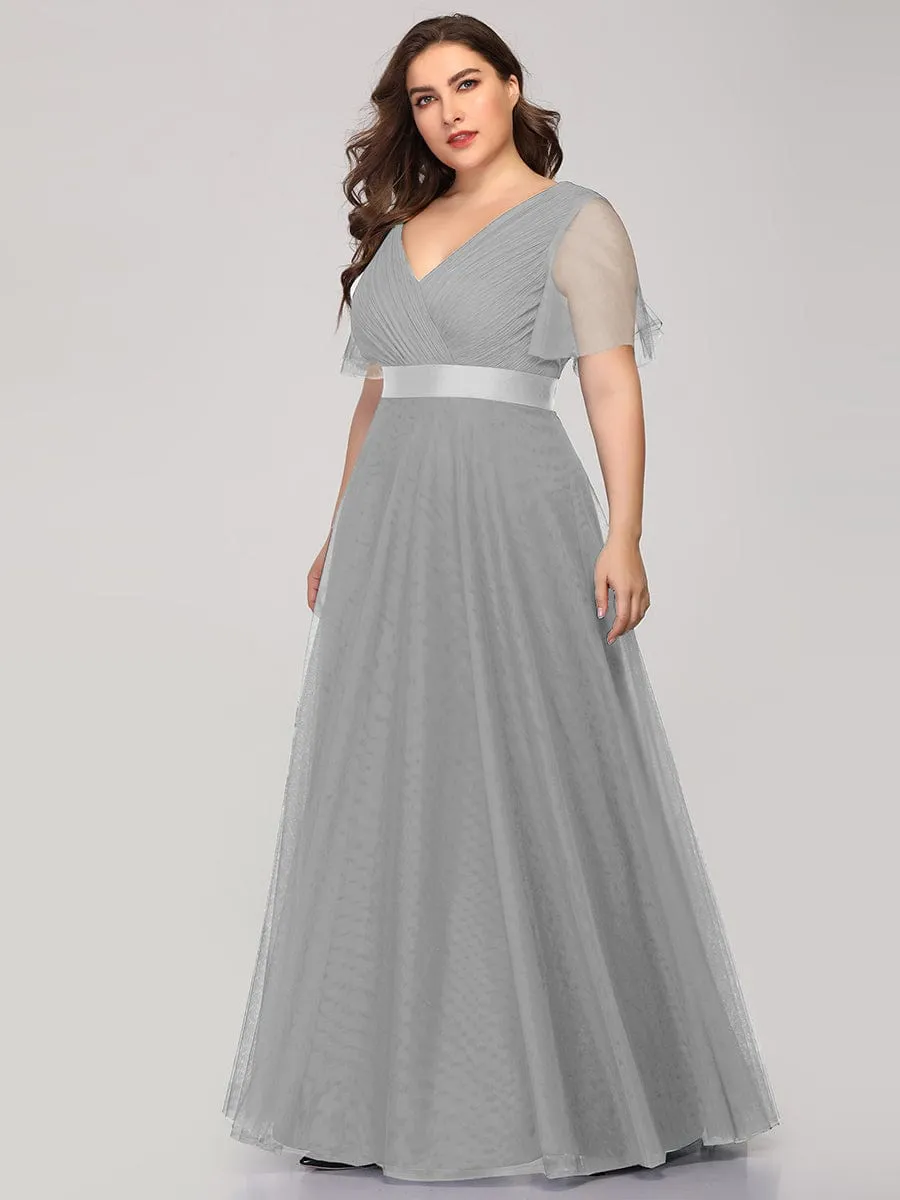 Belted Bridesmaid Dress