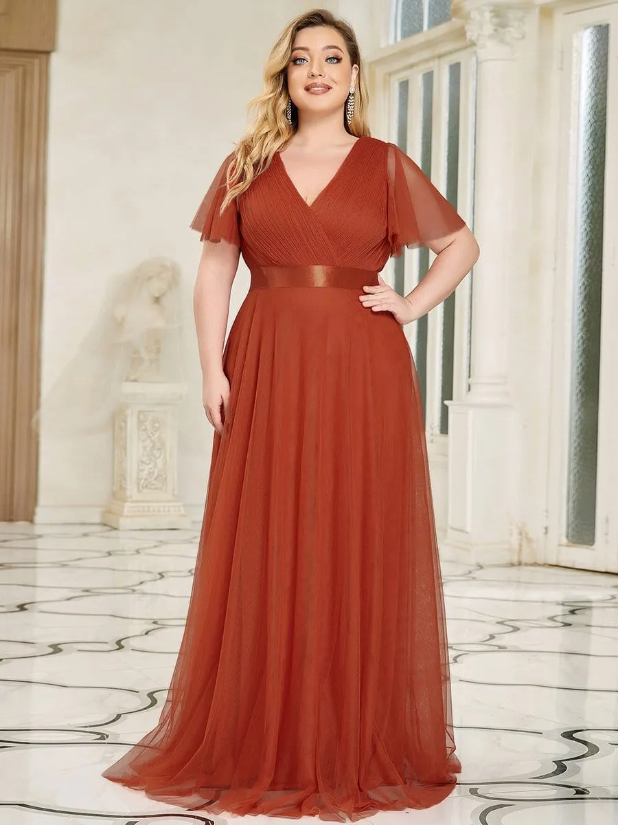Belted Bridesmaid Dress