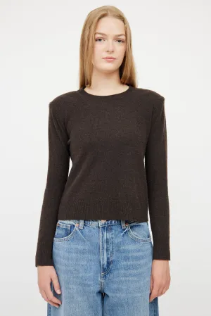 Brown Cashmere Sweater