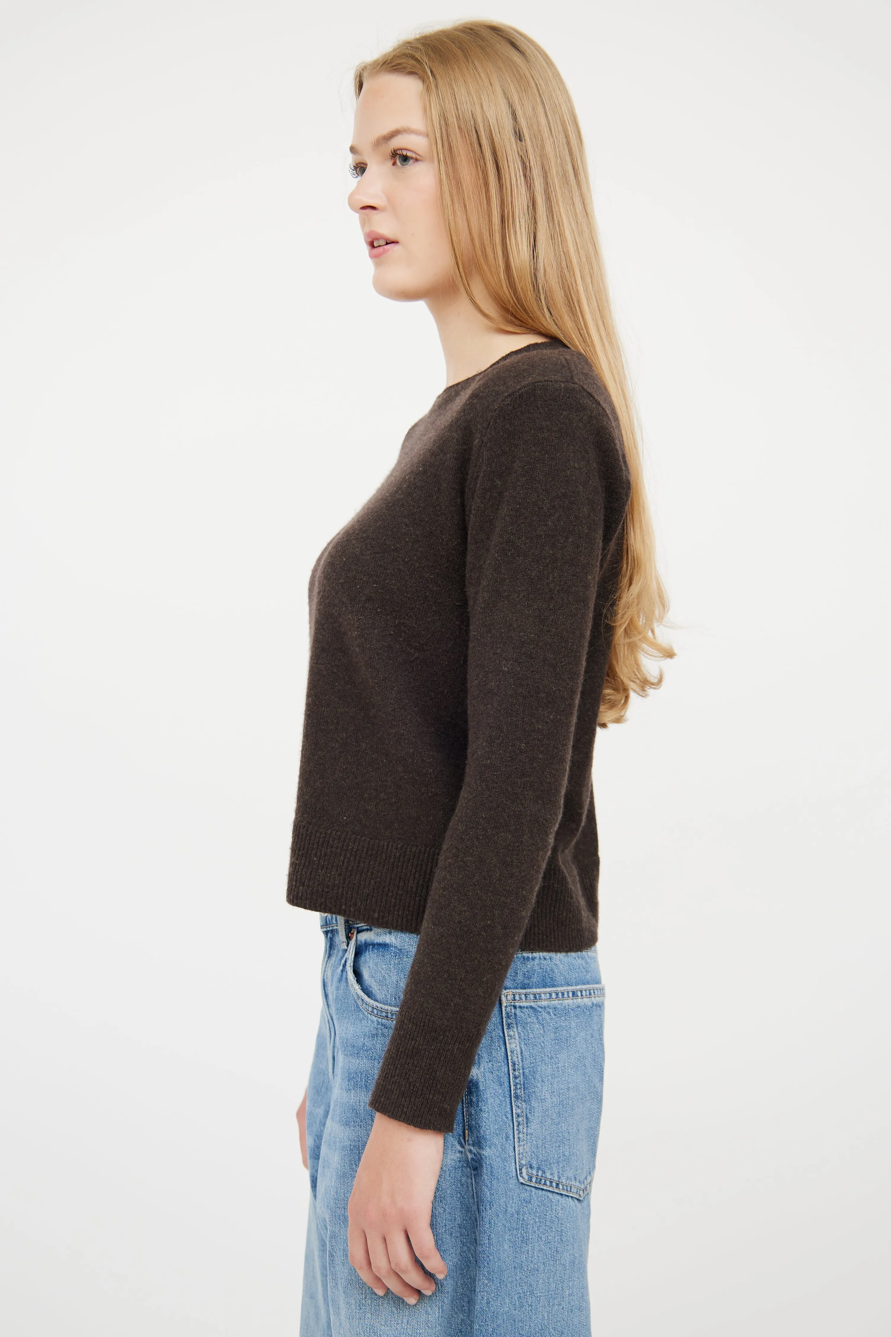 Brown Cashmere Sweater