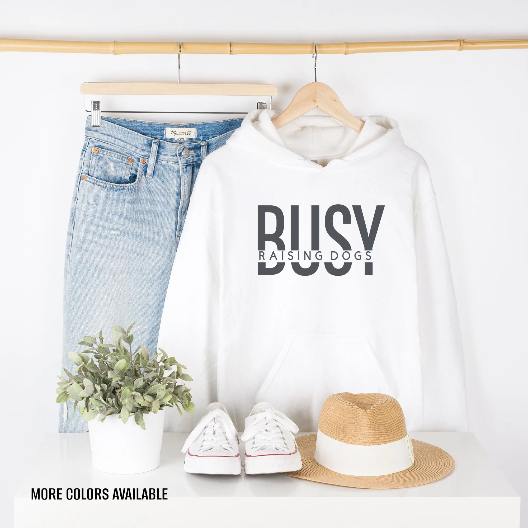 Busy Raising Dogs Hoodie