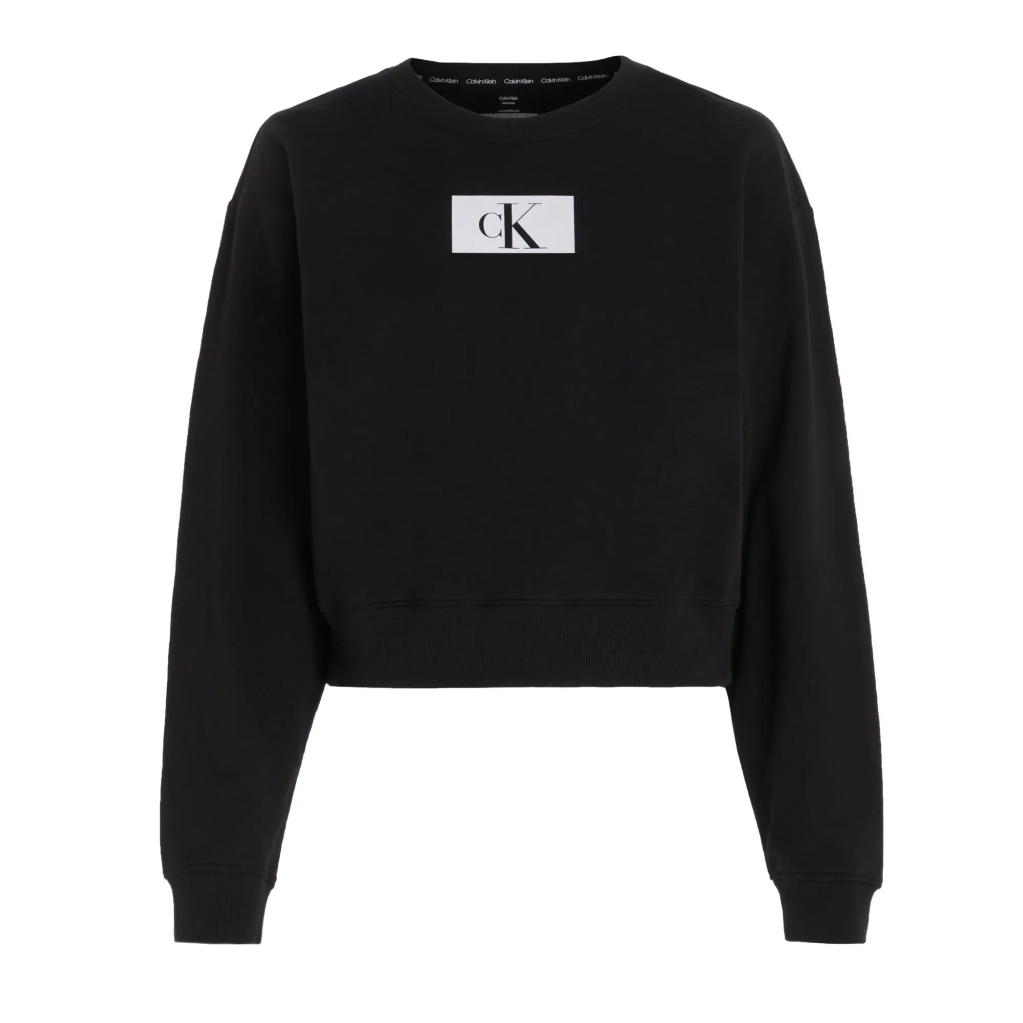 Calvin Klein 1996 Lounge Long Sleeve Sweatshirt - Black