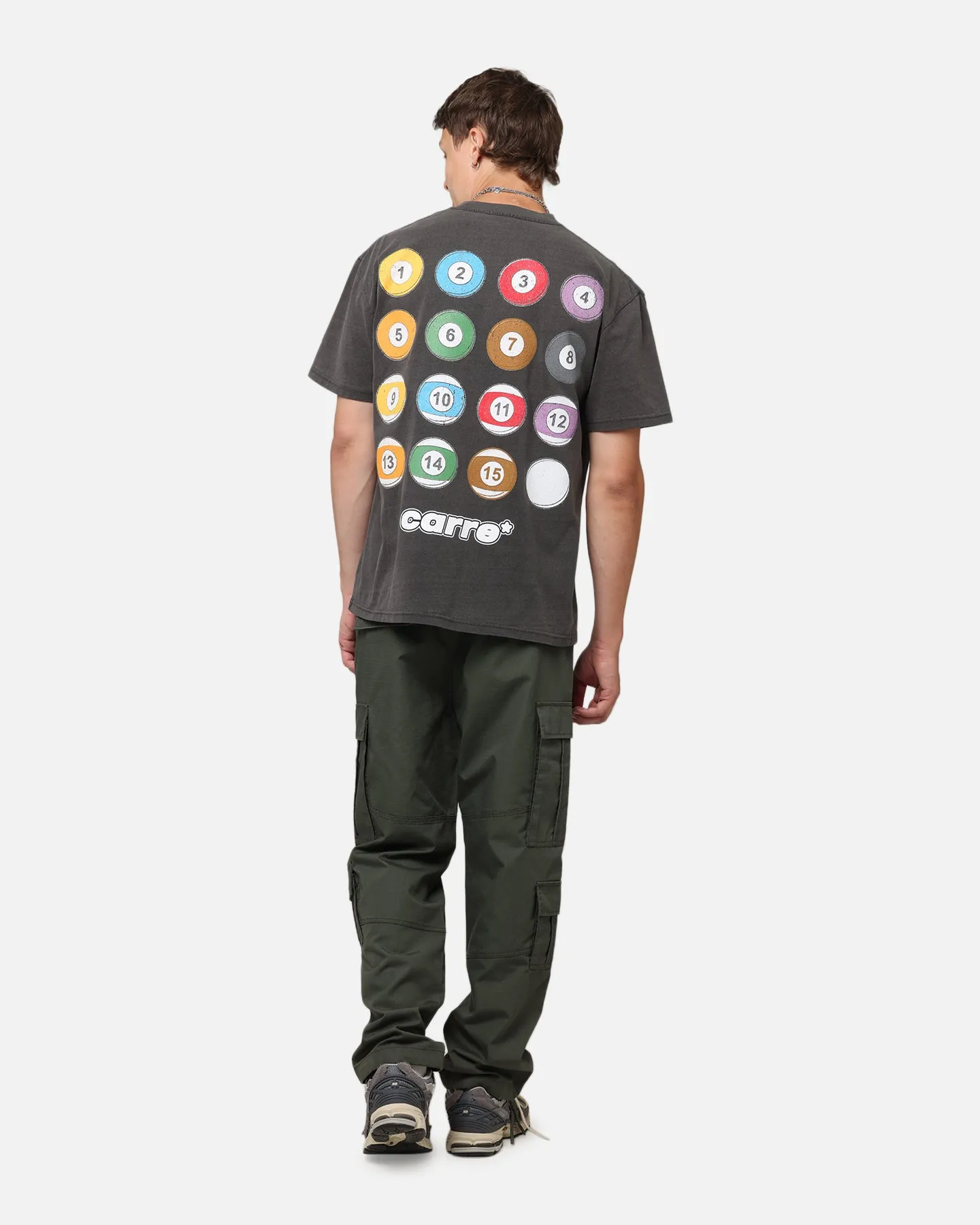 Carre Break T-Shirt Black Wash