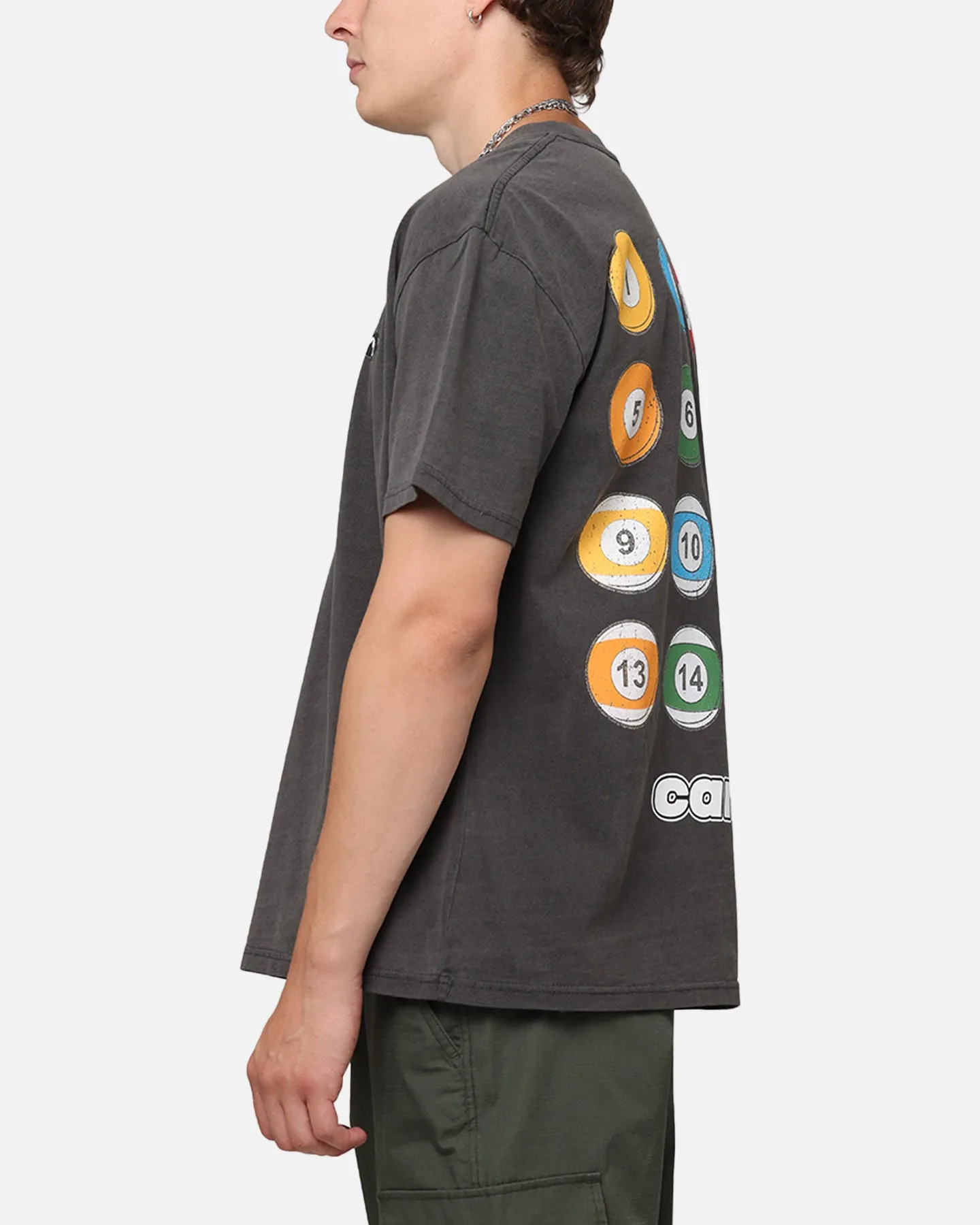 Carre Break T-Shirt Black Wash