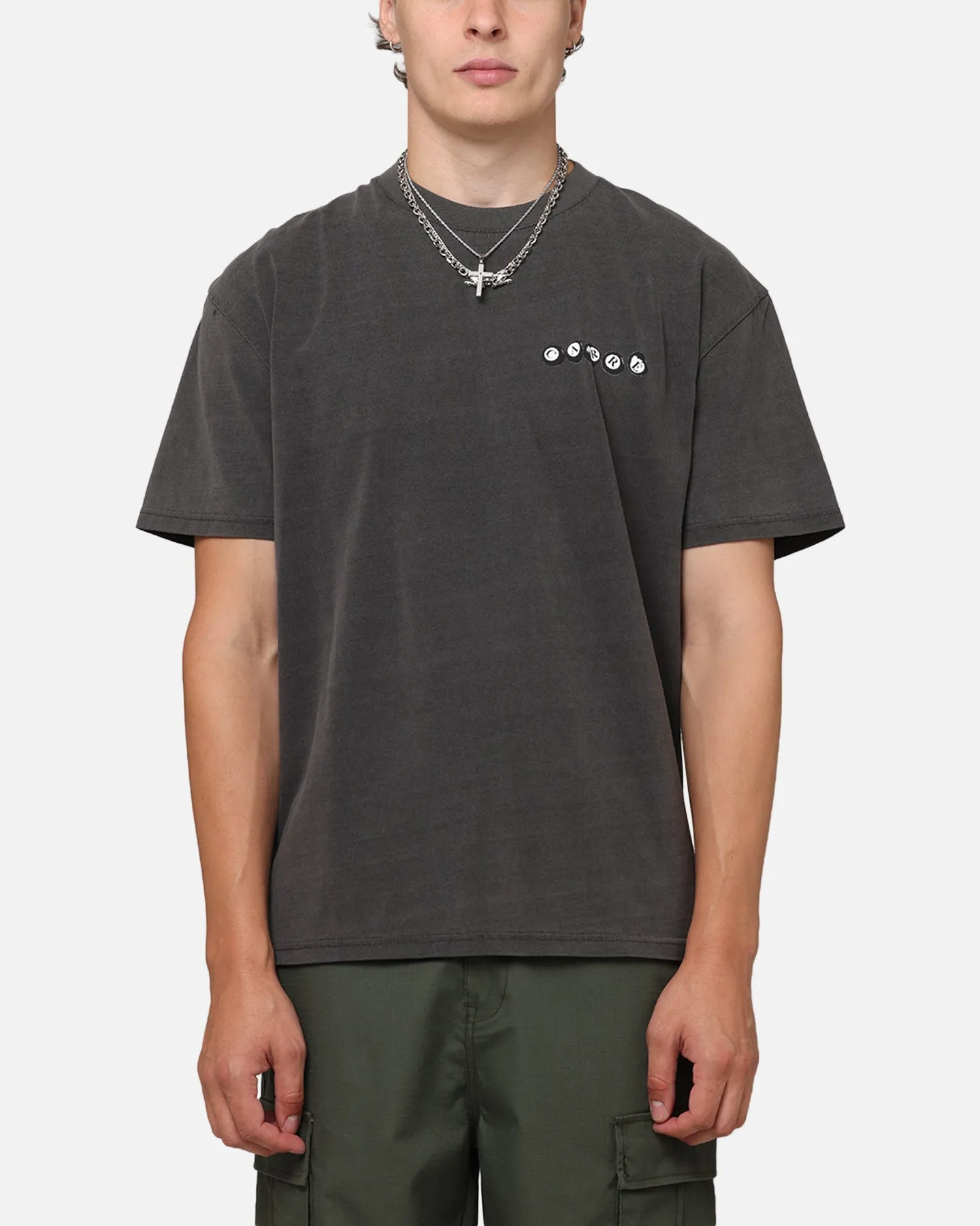 Carre Break T-Shirt Black Wash