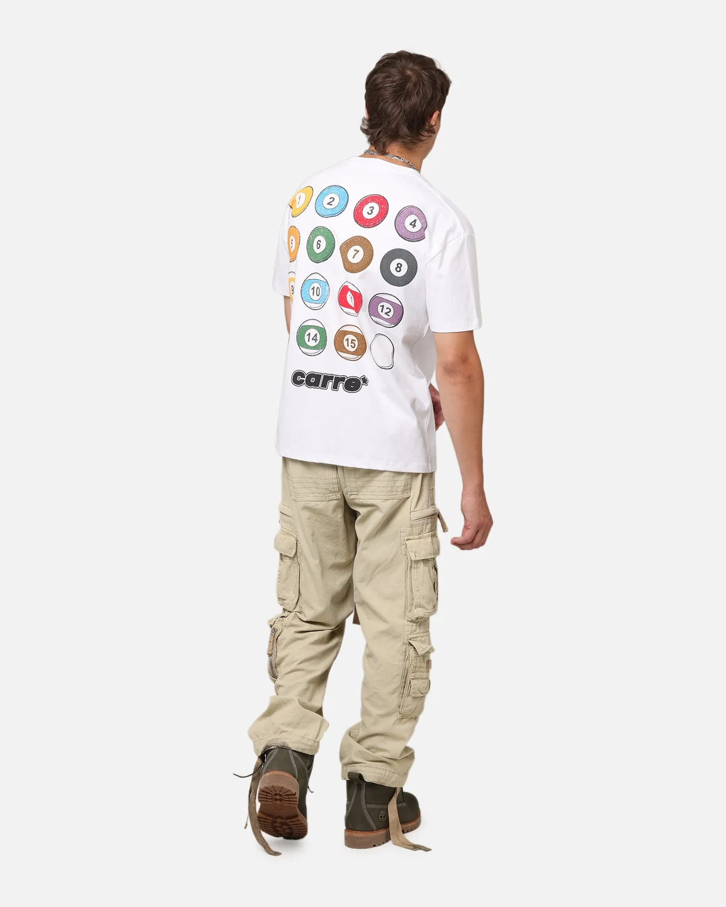 Carre Break T-Shirt White
