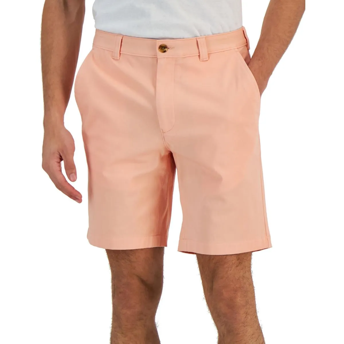 Club Room Mens Comfortable Waistband Classic Fit Casual Shorts