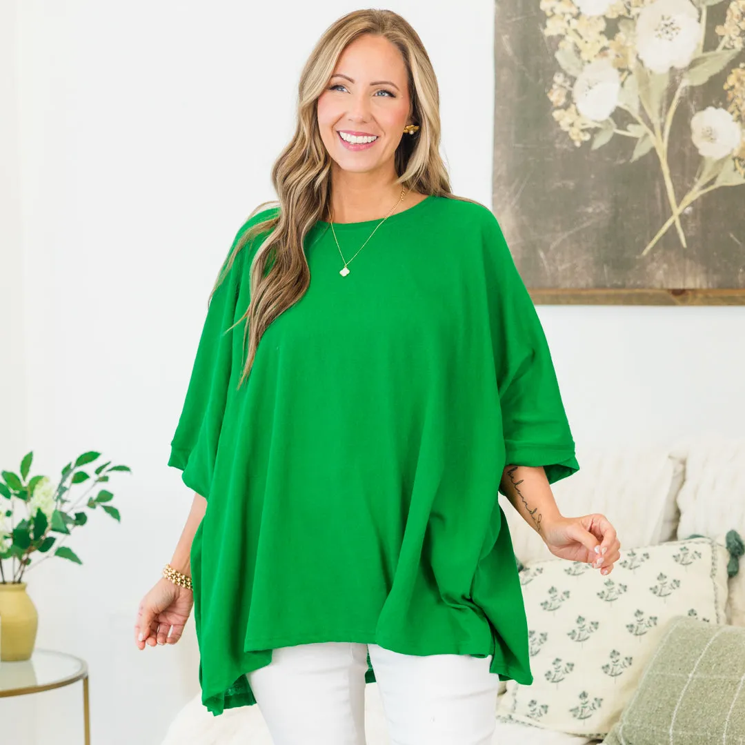 Comparing The Two Tunic, Kelly Green