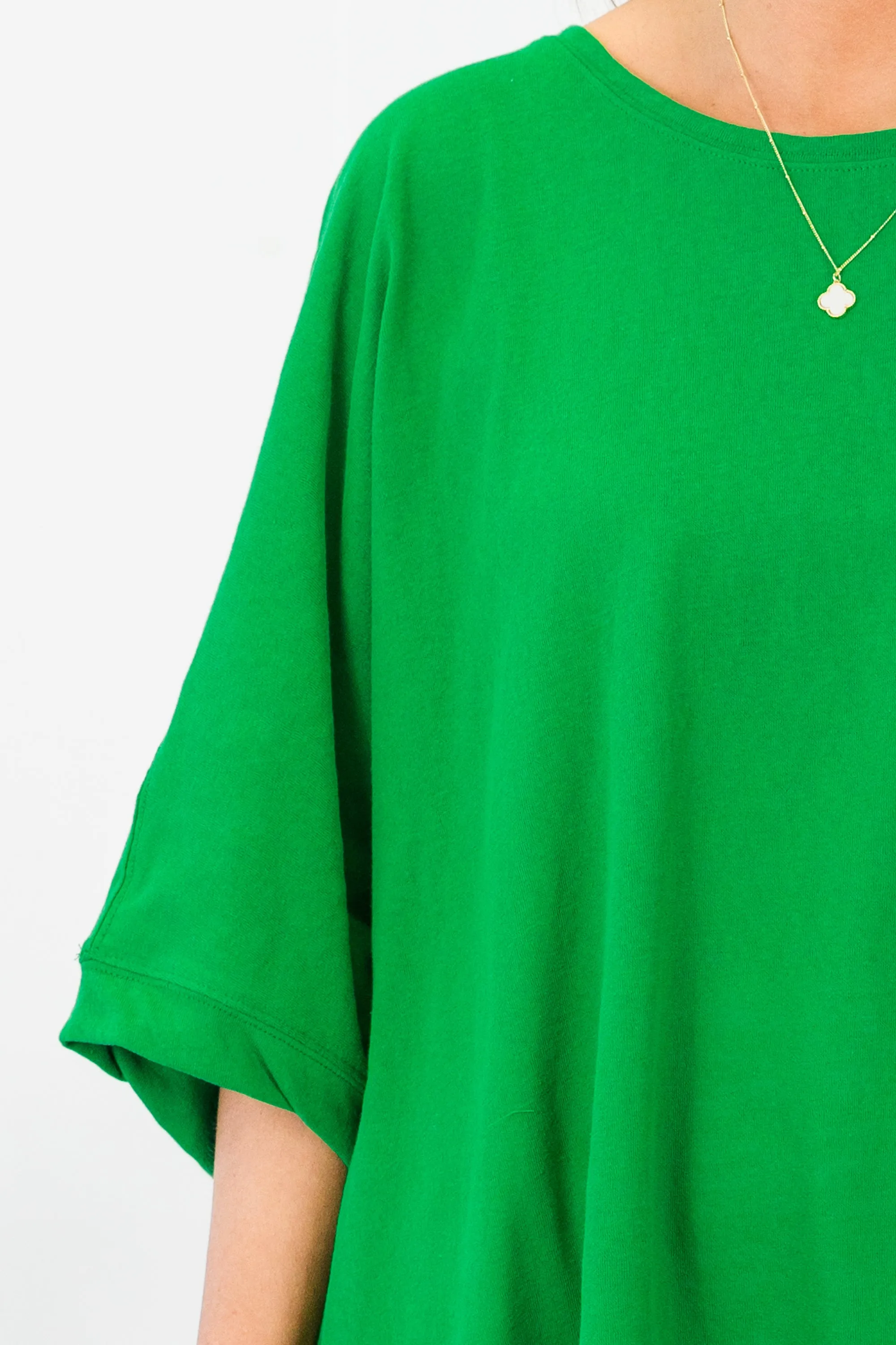 Comparing The Two Tunic, Kelly Green