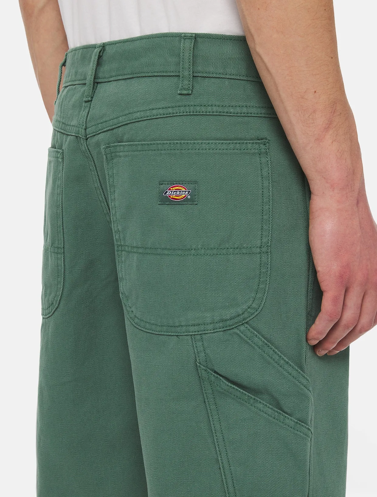 Dickies Men's Duck Canvas Straight Fit Shorts Forest DK0A4XNGH691