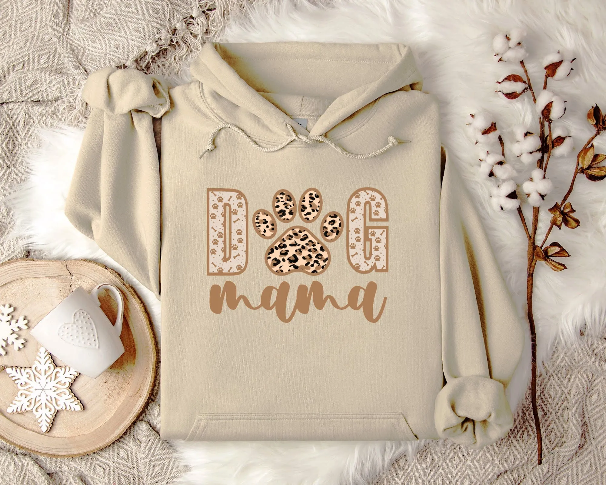 Dog Mama DTF Hoodie