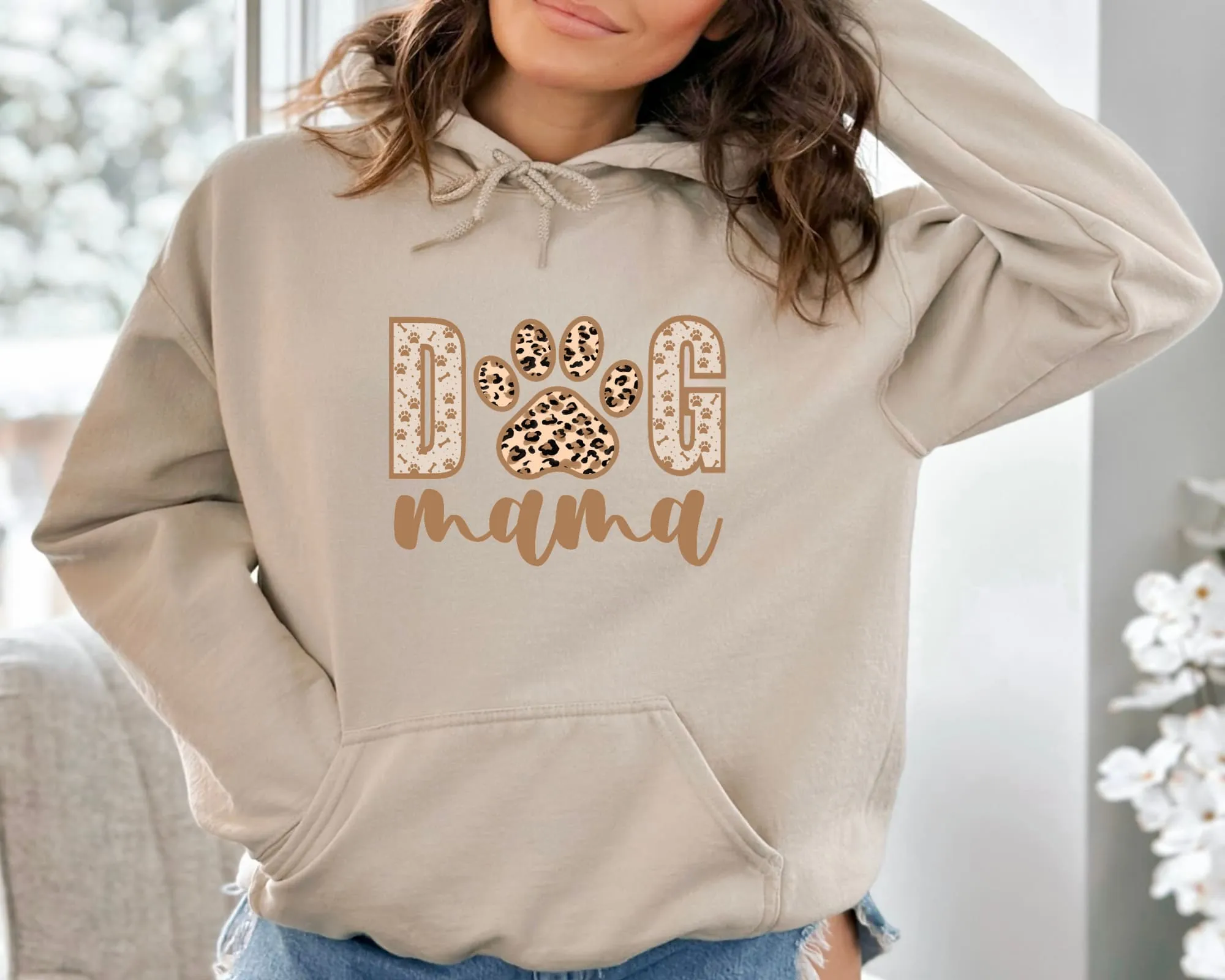 Dog Mama DTF Hoodie