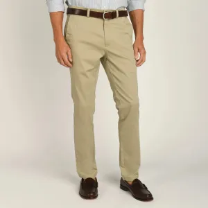 Duck Head Gold School Slim Fit Chino - Khaki