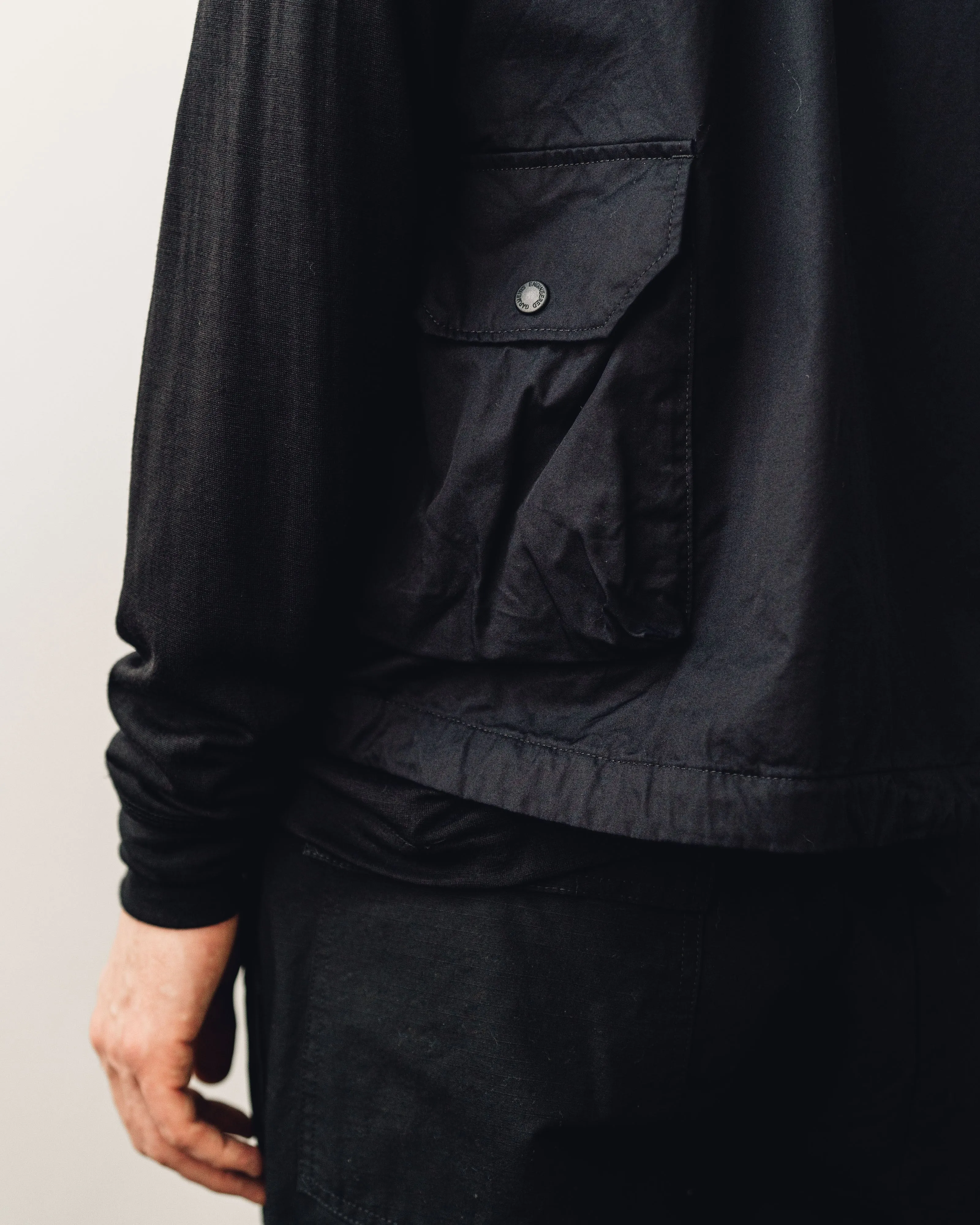 Engineered Garments Ripstop Field Vest, Black
