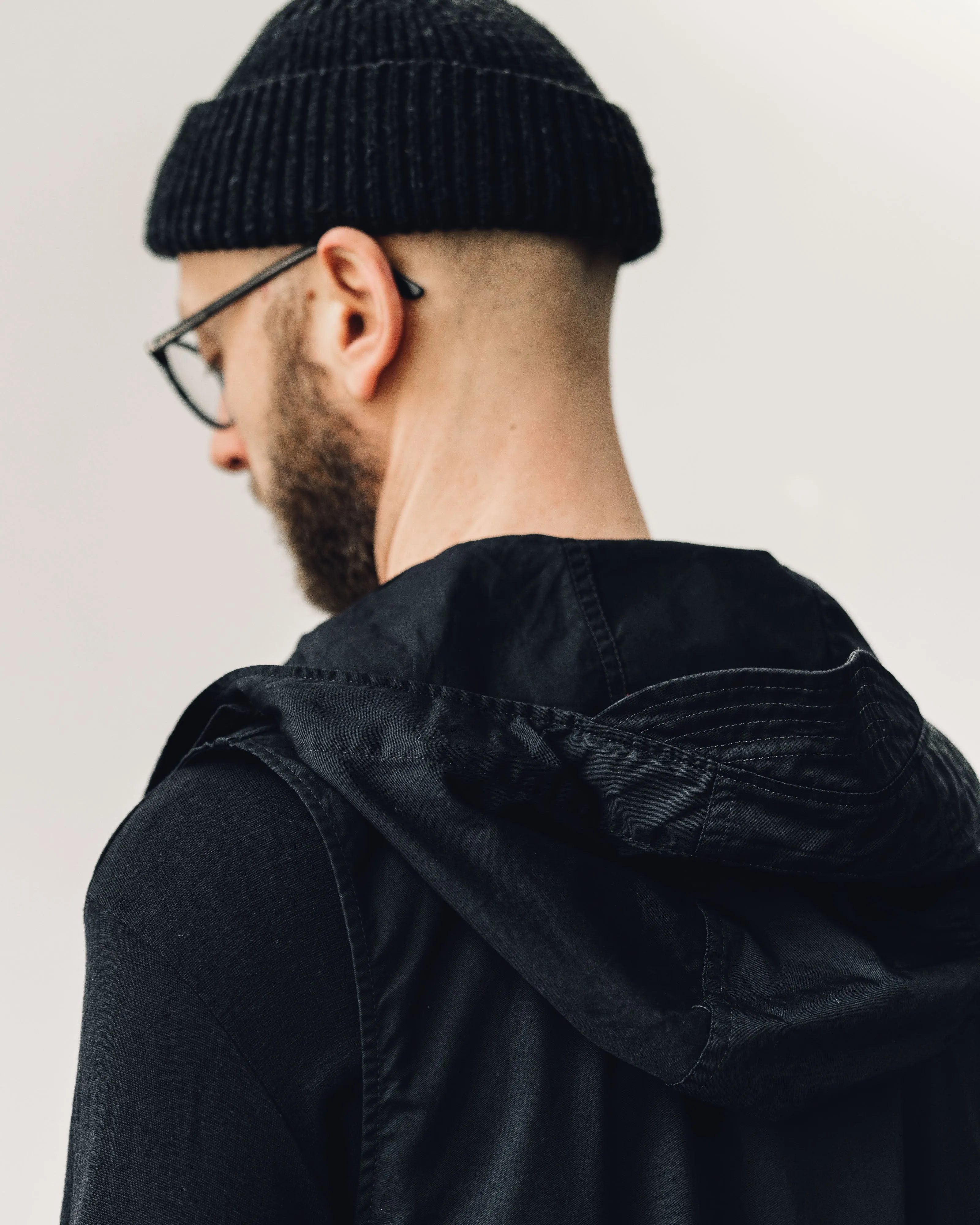 Engineered Garments Ripstop Field Vest, Black