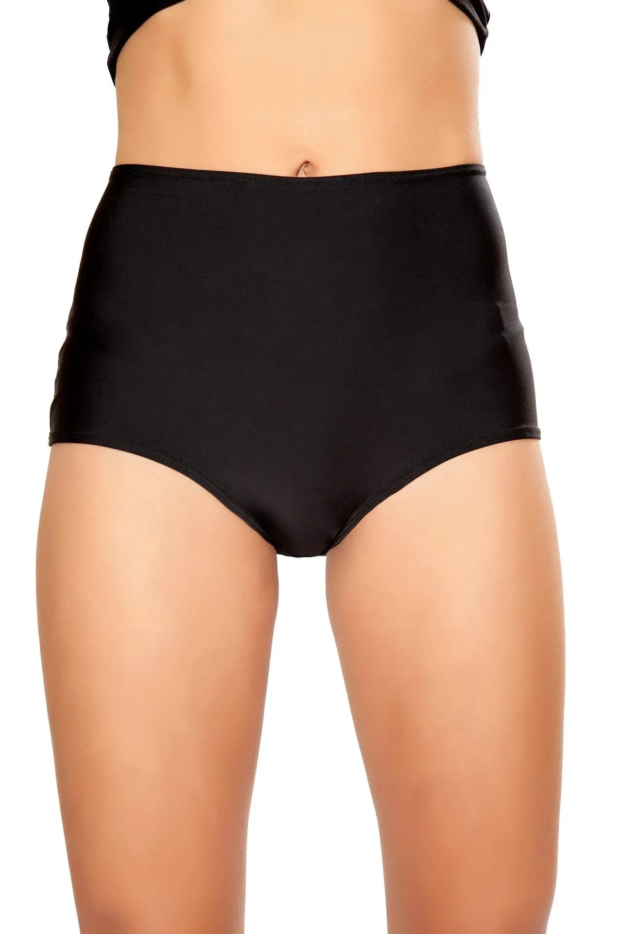 FF612 - Solid High-Waist Short
