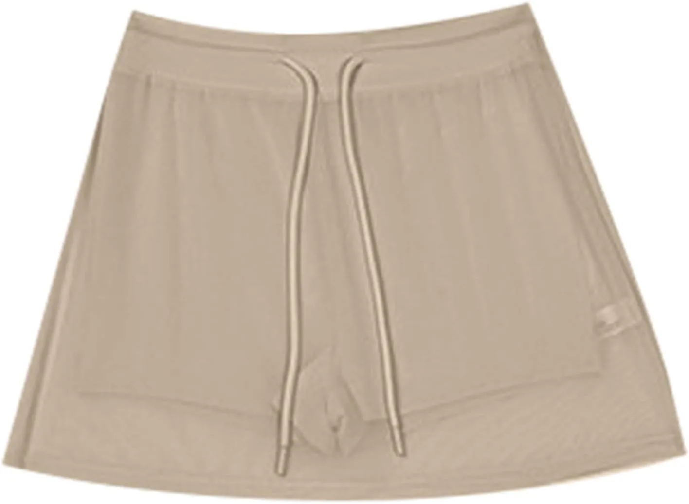 FZVYD Mini Skorts for Women Drawstring Mid Waist Bodycon Pencil Mini Skirt with Shorts 2025 Tennis Skort Athletic Golf Skirts