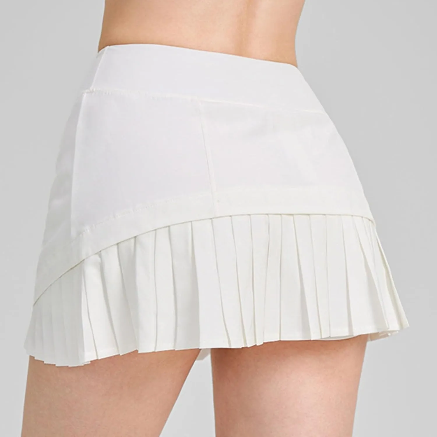 FZVYD Womens Tennis Skirt with Pockets Shorts Crossover High Waisted Athletic Skorts Skirts for Golf Running Workout Bodycon