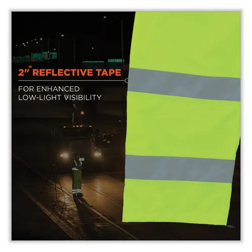 Glowear 8915 Class E Hi-vis Rain Pants, X-large, Lime, Ships In 1-3 Business Days