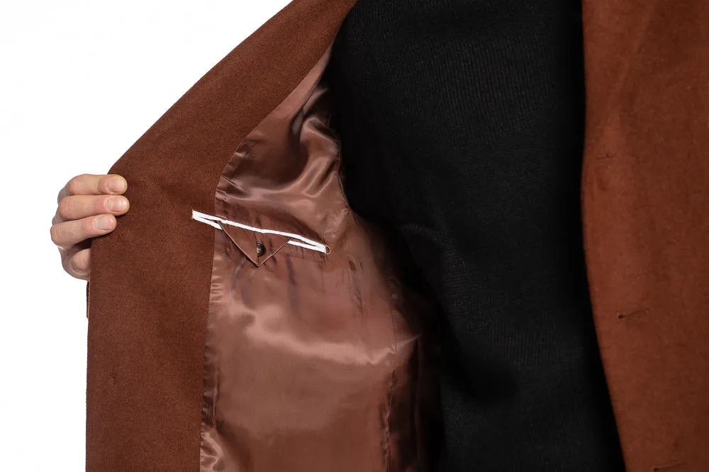 Grafton Wool Copper Overcoat