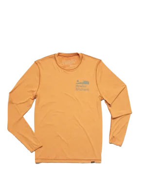 HB Tech LS T-Shirt Buckskin
