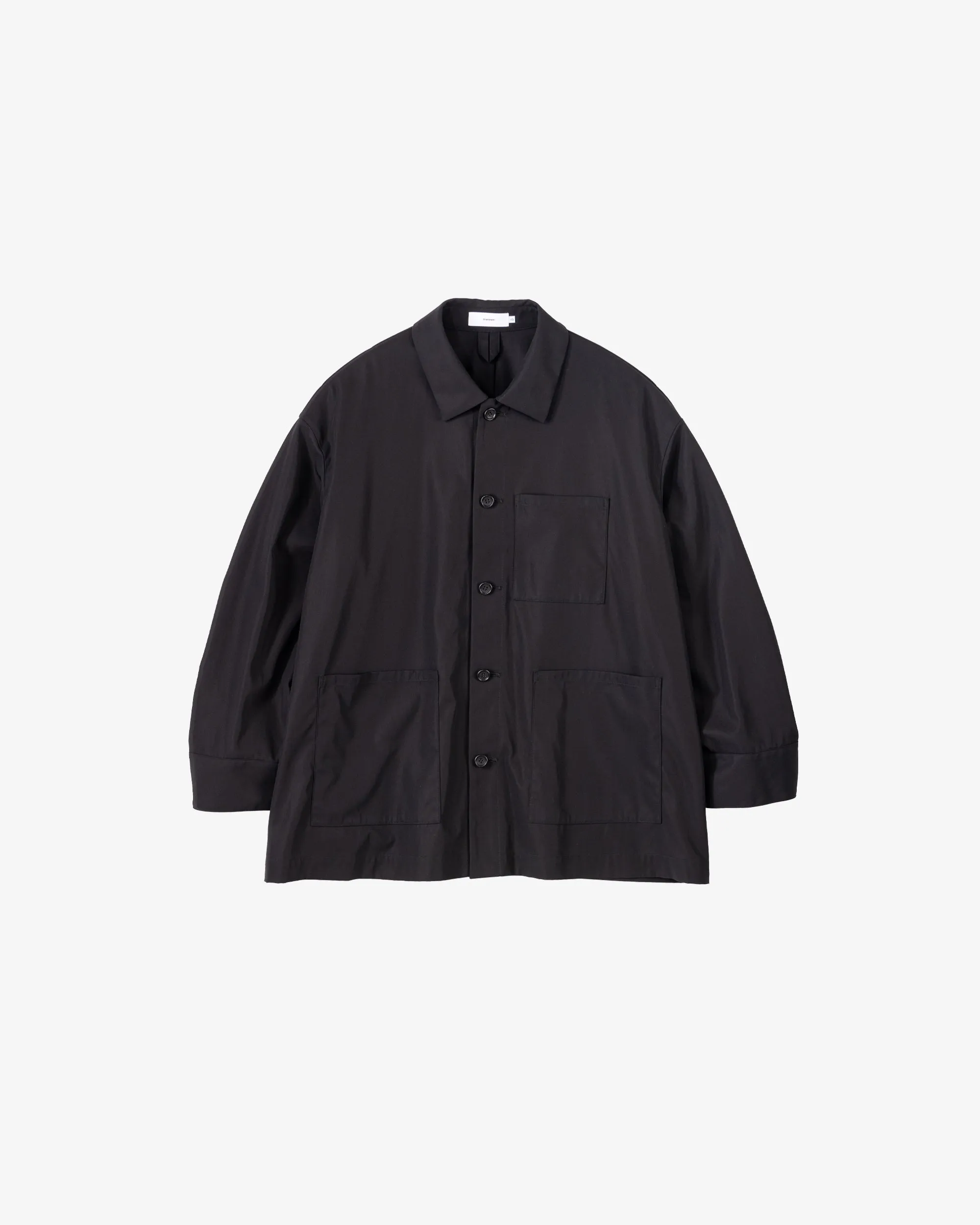 High Twist Gabardine Coverall Jacket