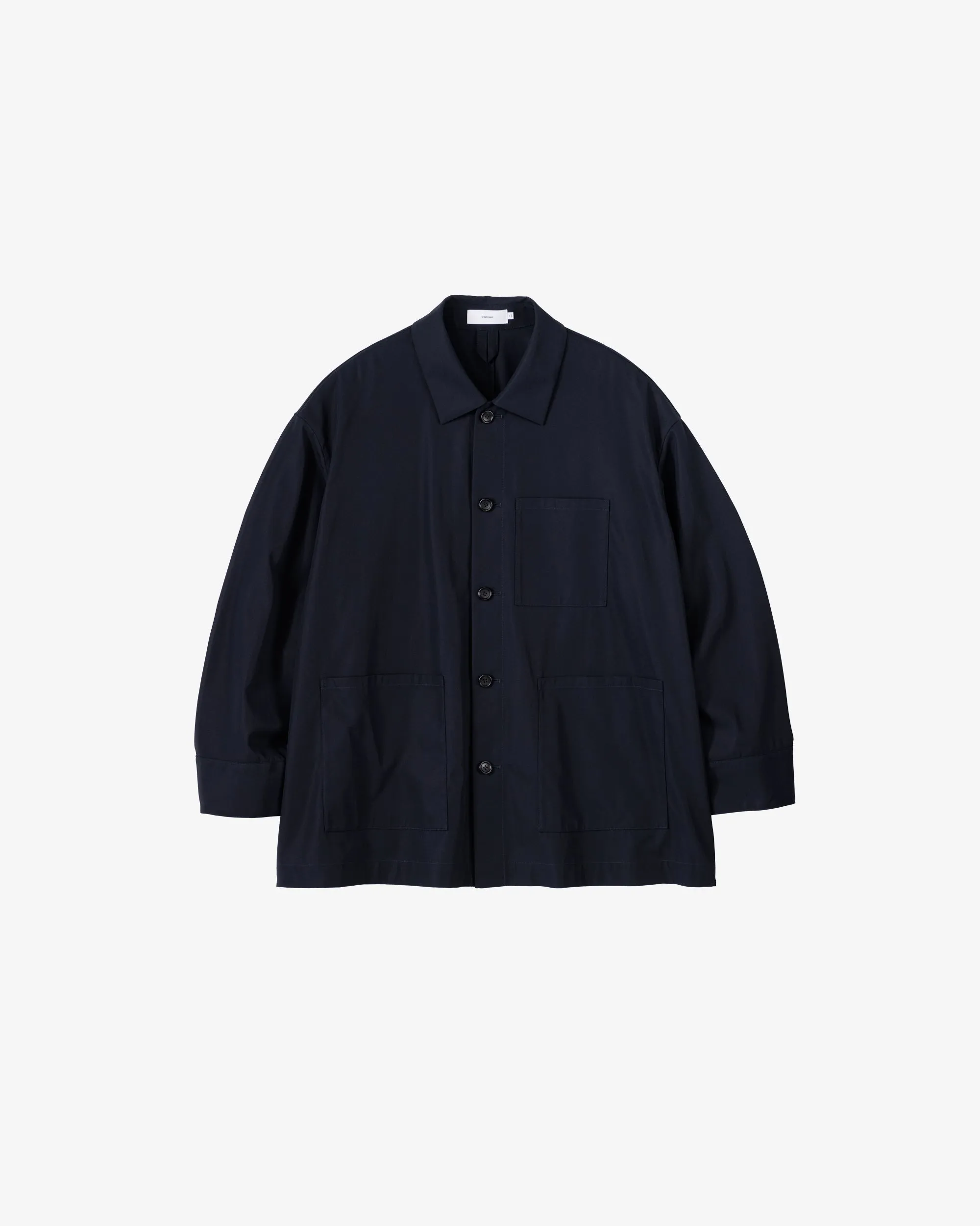High Twist Gabardine Coverall Jacket