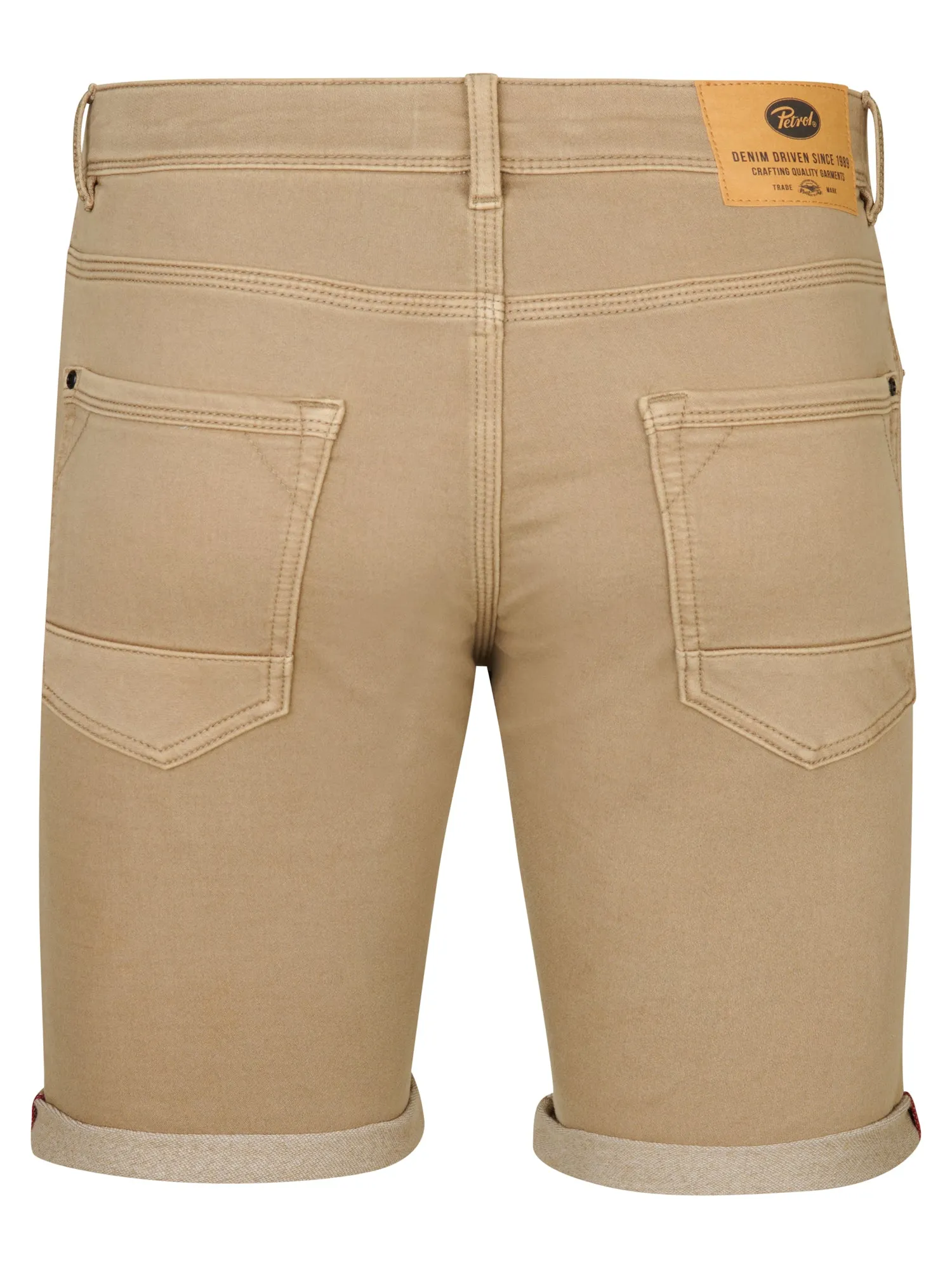Jackson Coloured Denim Shorts Coconut