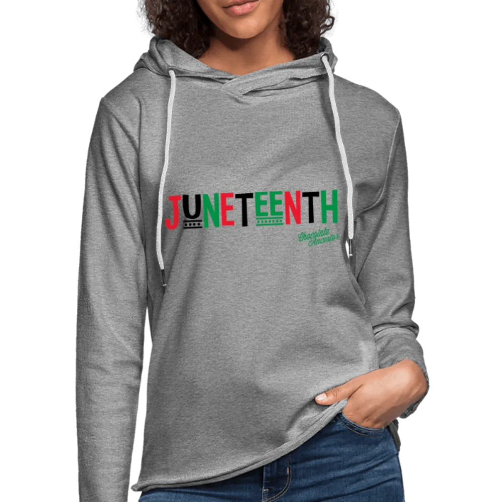 Juneteenth Pan African Unisex Lightweight Terry Hoodie