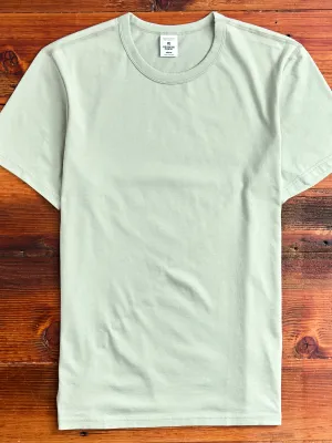 Lightweight Jersey T-Shirt in Mineral Green