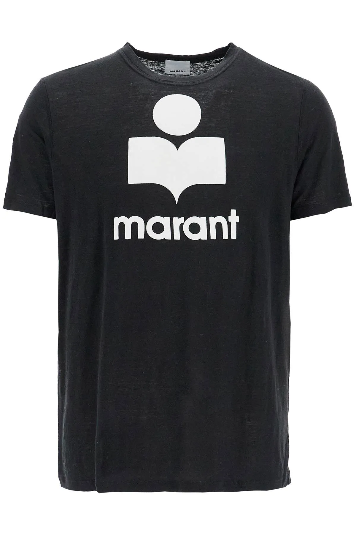 Marant Karman Linen Logo T-Shirt