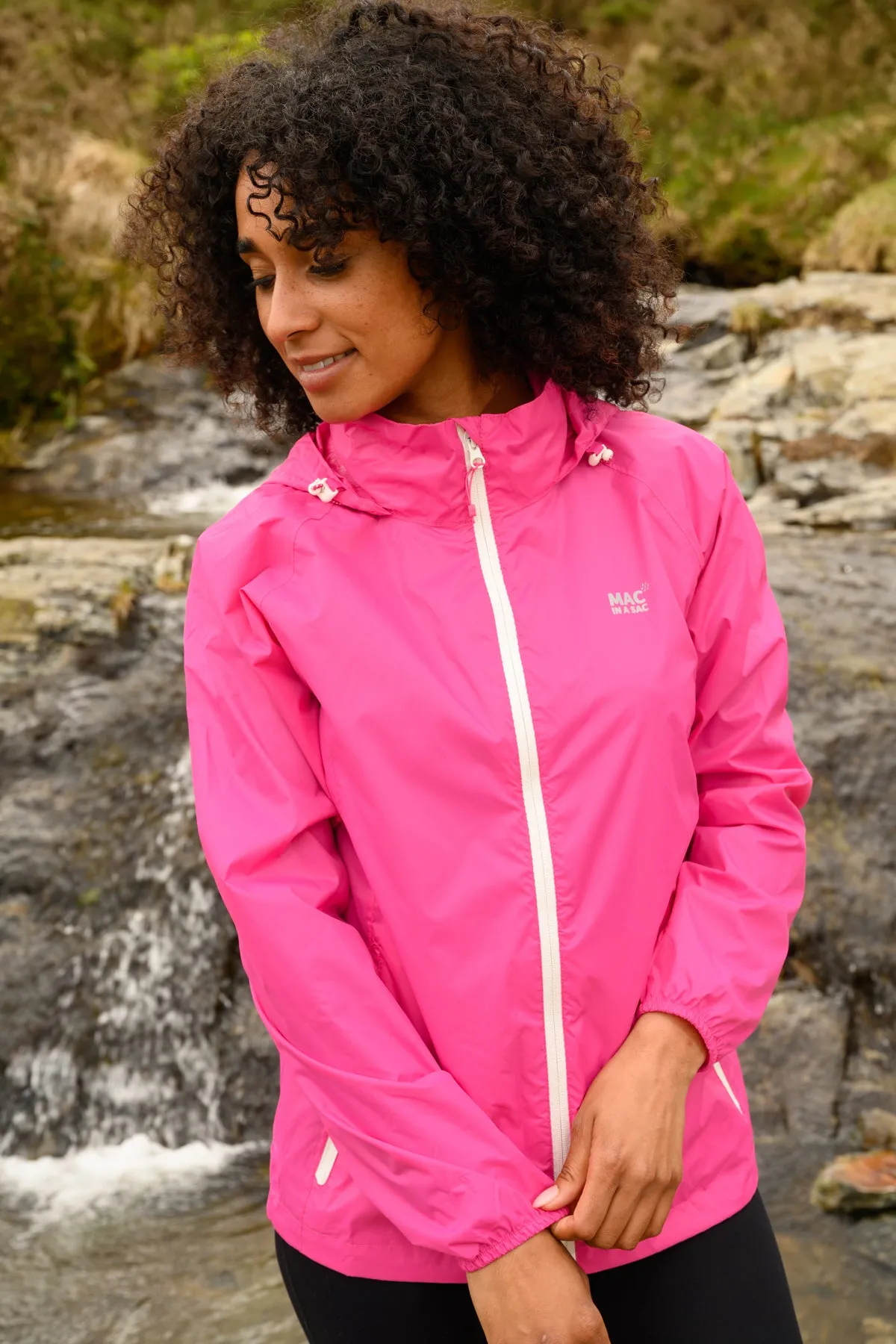 Origin Packable Waterproof Jacket - Pink
