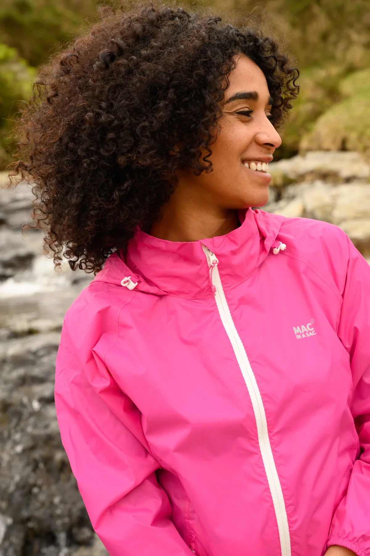 Origin Packable Waterproof Jacket - Pink