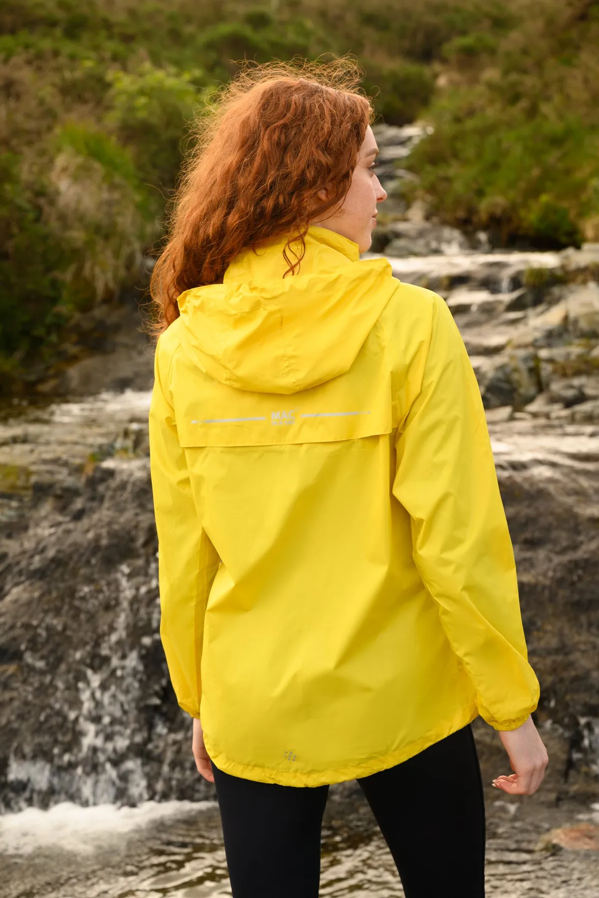 Origin Packable Waterproof Jacket - Yellow