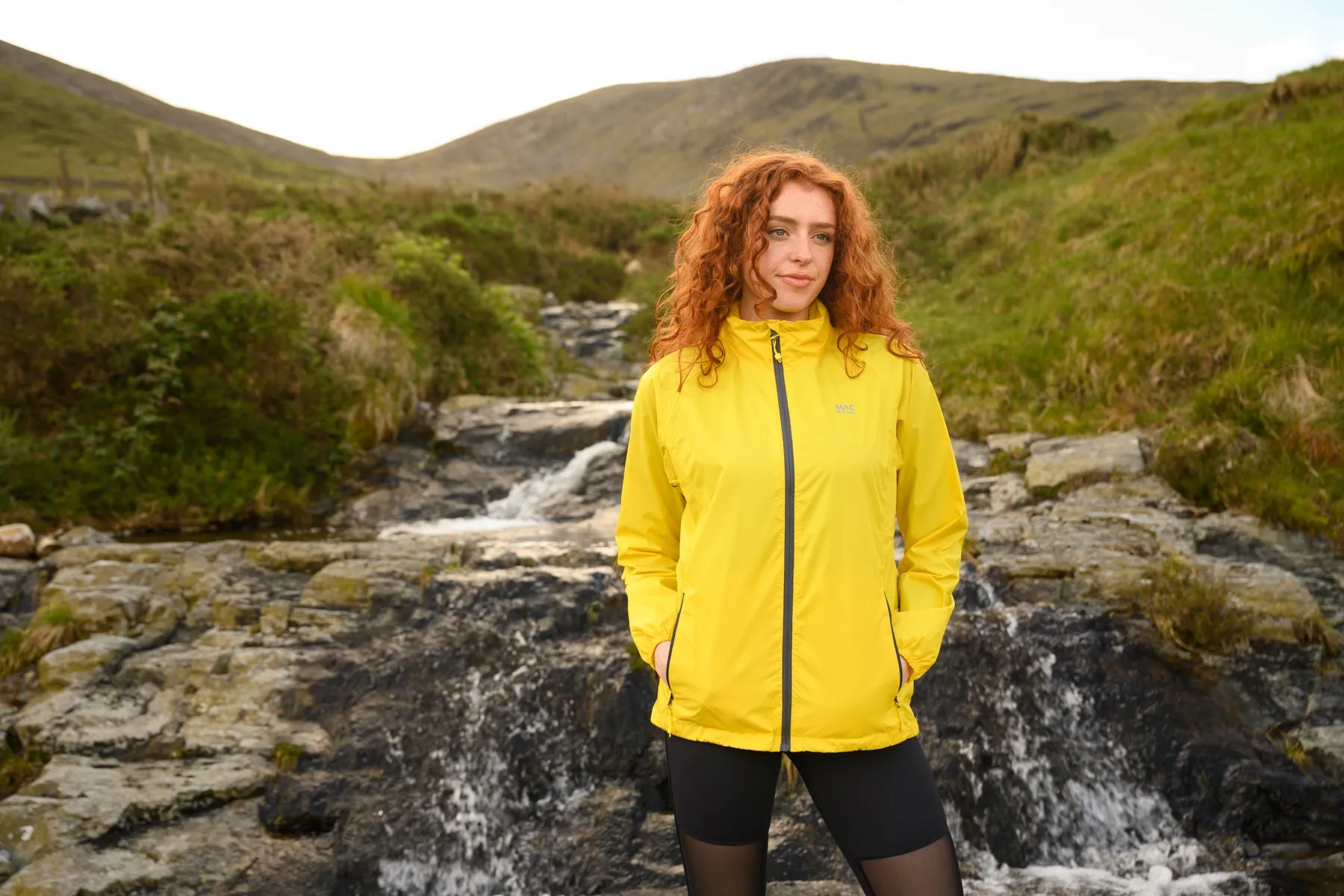 Origin Packable Waterproof Jacket - Yellow