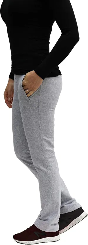 SCR SPORTSWEAR 28/30/32/34 Inseam Tall Petite Regular Plus Size S-4X Athletic Pants for Women with Zipper Pockets High Waist