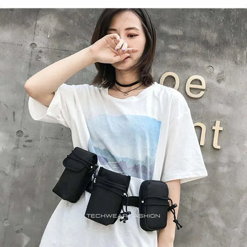 Techwear Cross-Chest Bag
