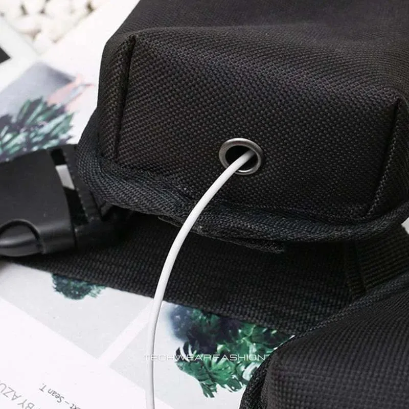 Techwear Cross-Chest Bag
