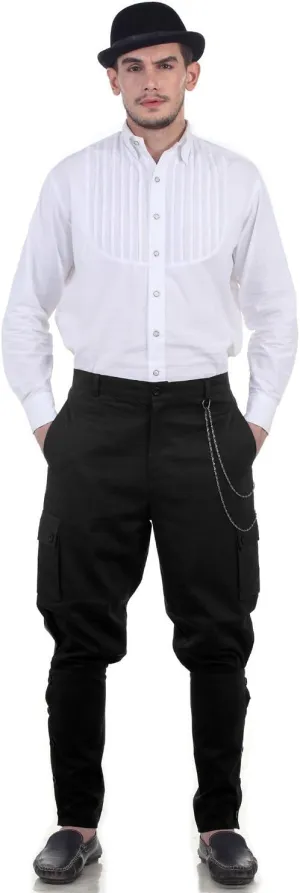 ThePirateDressing Steampunk Victorian Cosplay Costume Mens Airship Pants Trousers