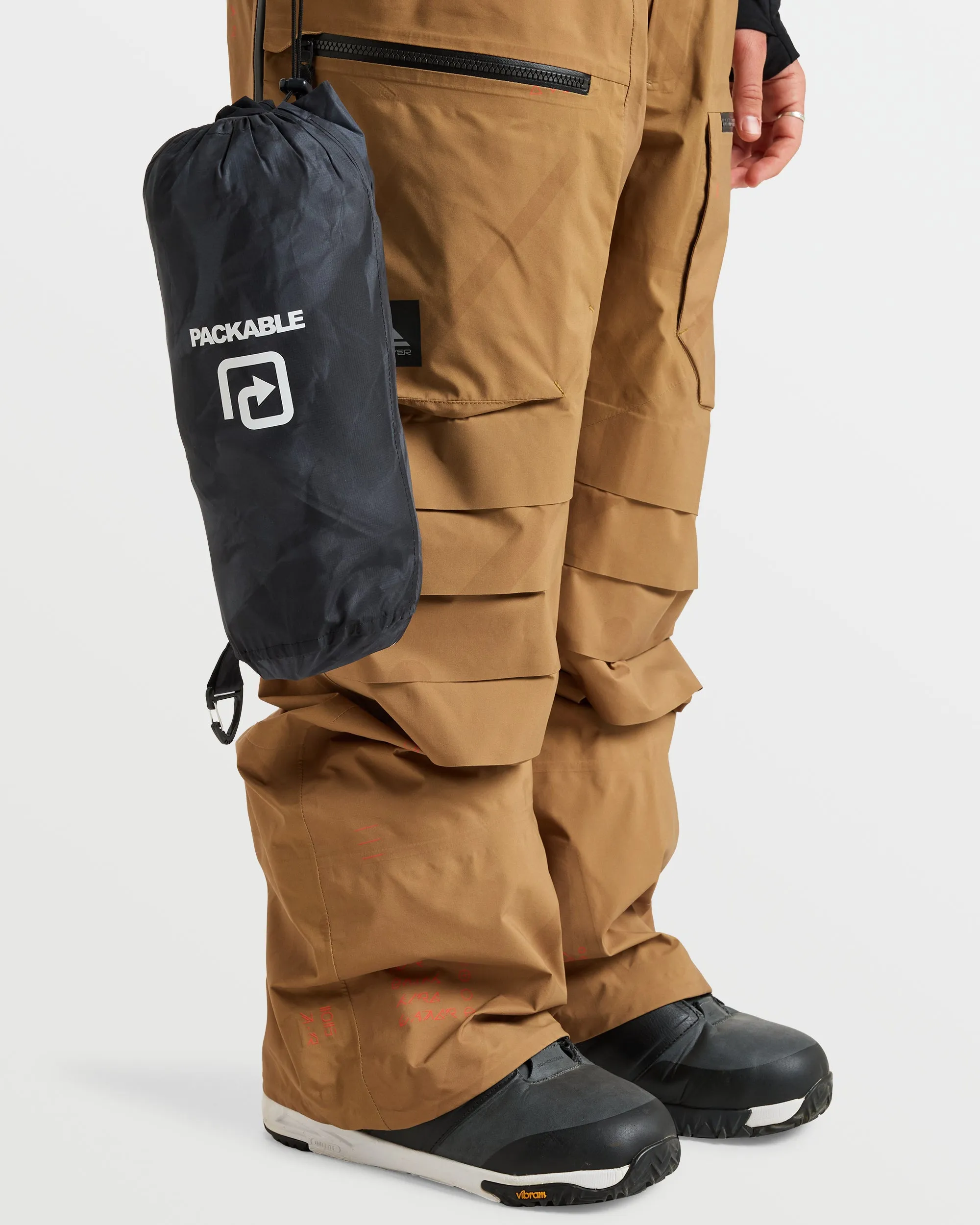 Travis Rice Expedition Snow Pants - Tr Black Paper