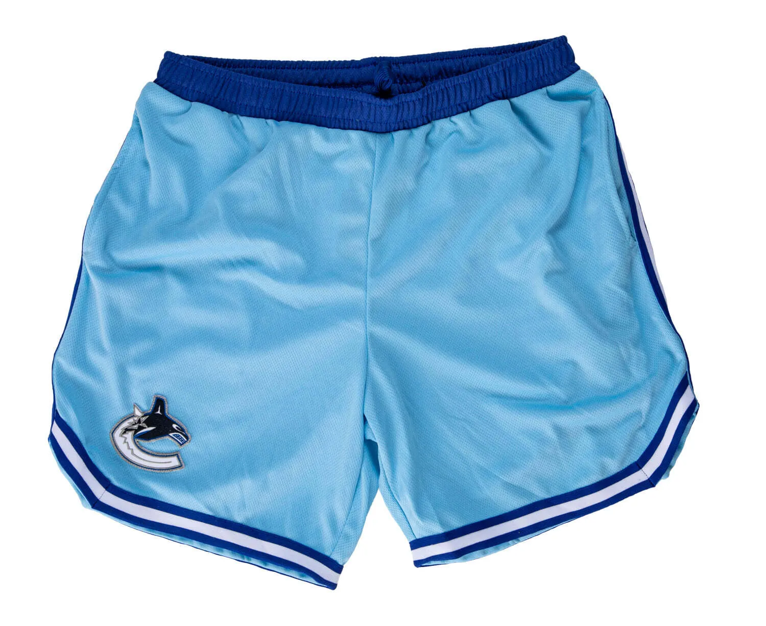Vancouver Canucks Men's 2 Tone Air Mesh Shorts Lined with Pockets